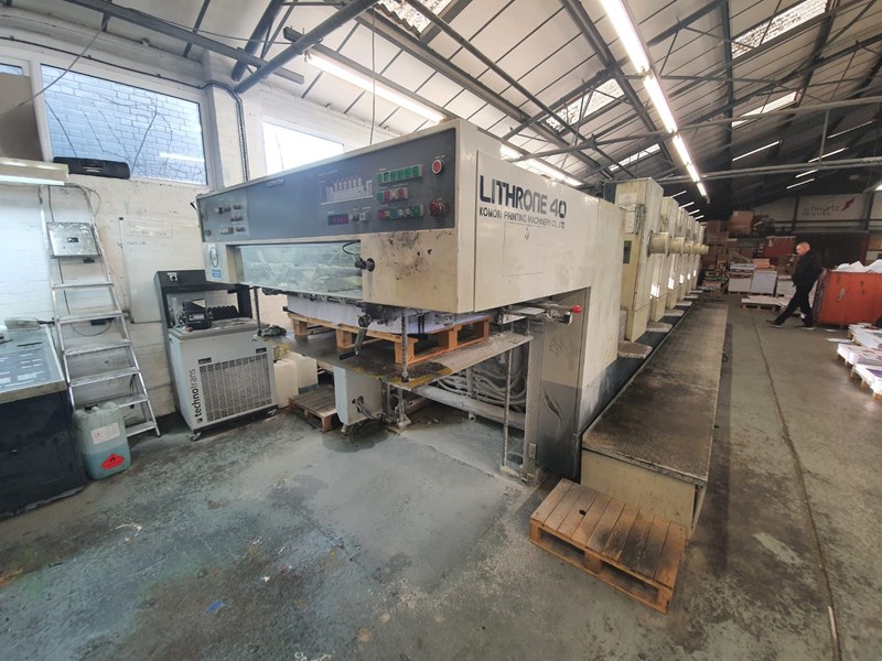 6 color Used Komori Lithrone L640 year 1989 | PressCity