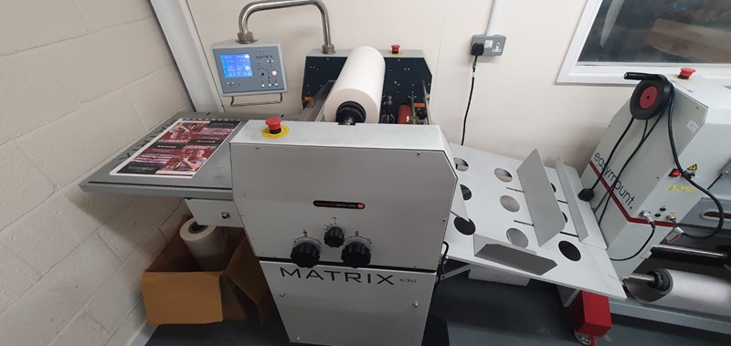 Matrix MX-530 Film Laminator | Care Graphic Machinery Ltd