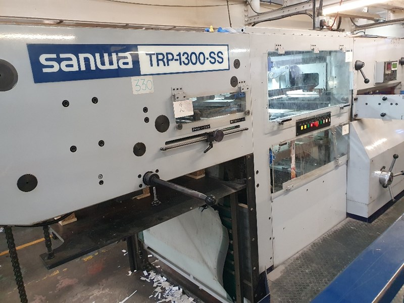 Sanwa 1300 SS Automatic Die Cutter