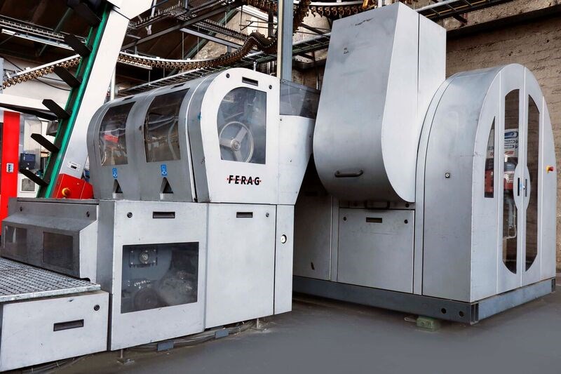 Used Ferag Mail Room System with SIS 27G Control Panel & LIM year 2005