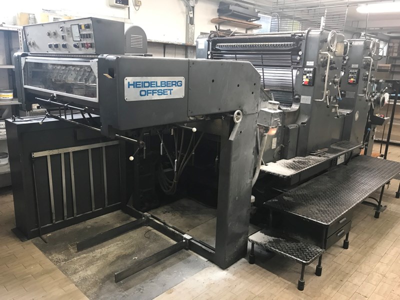 2 color Used Heidelberg Speedmaster 102 ZP year 1980 | PressCity