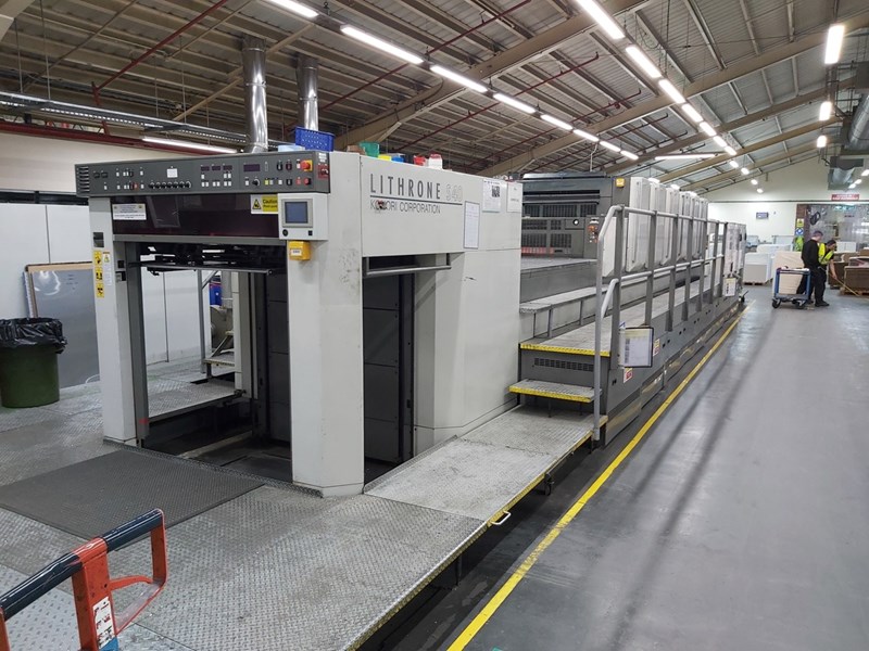 6 color Used Komori Lithrone LS 640 plus Coater UV year 2004 | PressCity