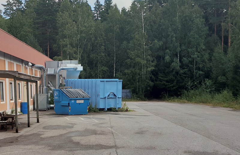 Used KONGSKILDE air conveying system year 2008 PressCity