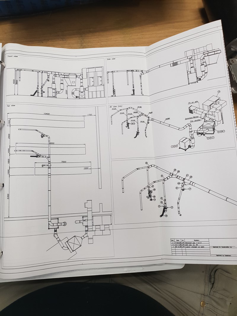 Used KONGSKILDE air conveying system year 2008 PressCity
