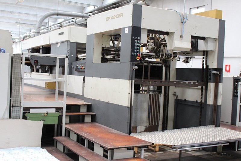 Bobst вырубная машина