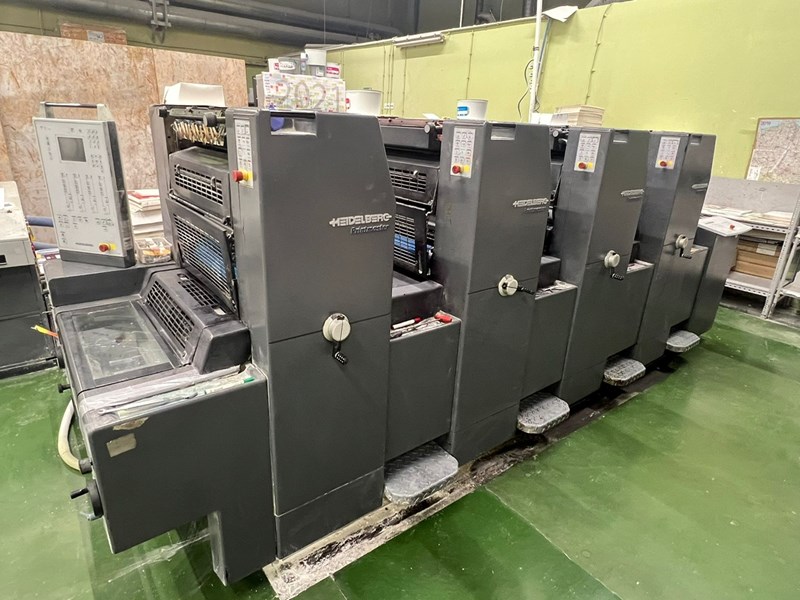 4 color Used Heidelberg Printmaster PM 52-4 year 2004 | PressCity