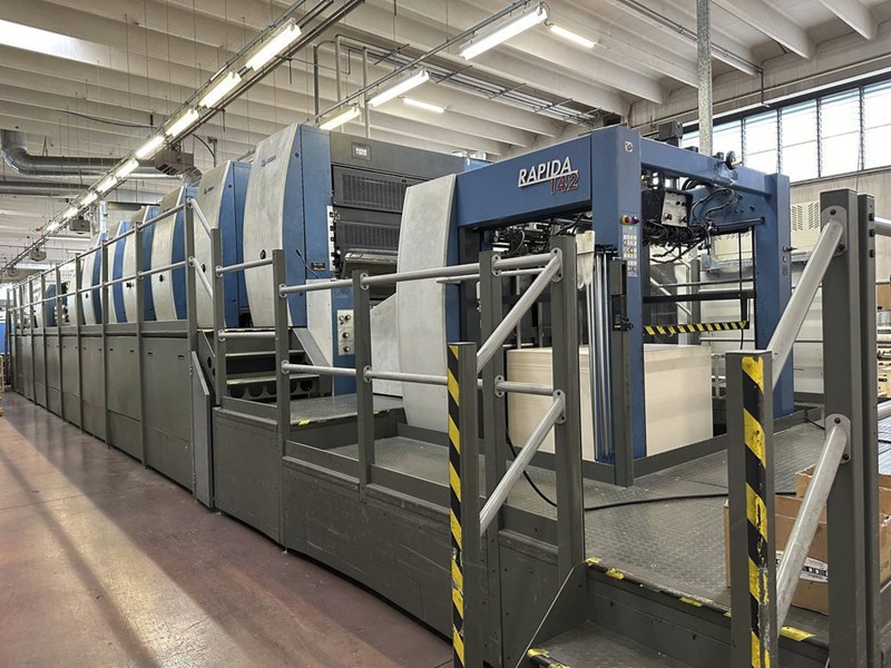 6 color Used KBA Rapida 142-6+L CX ALV2 year 2009 | PressCity