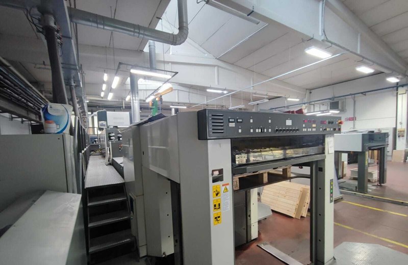 6 color Used Komori Lithrone LS-640 DU+CX HYBRID year 2007 | PressCity