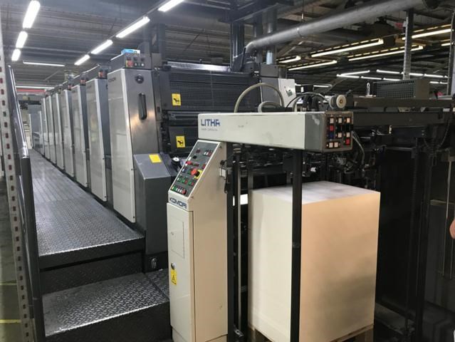 6 color Used Komori Lithrone L628+C year 2000 | PressCity