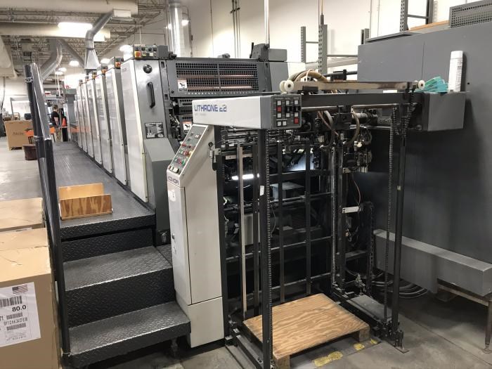 6 color Used Komori Lithrone L628+C year 1998 | PressCity