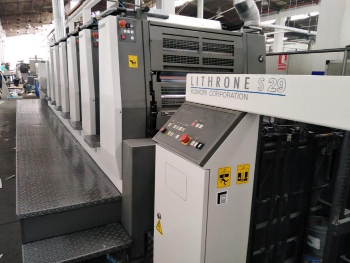 6 color Used Komori Lithrone LS629+C year 2009 | PressCity