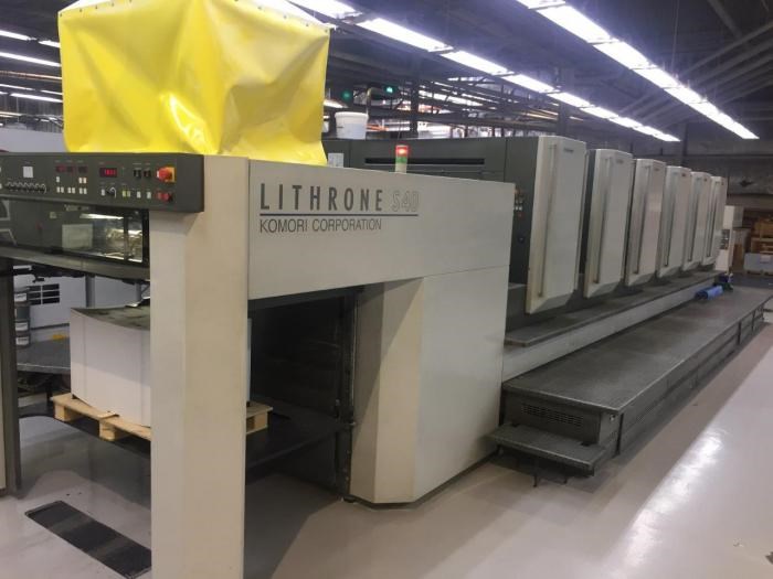 6 color Used Komori Lithrone LS640 year 2006 | PressCity