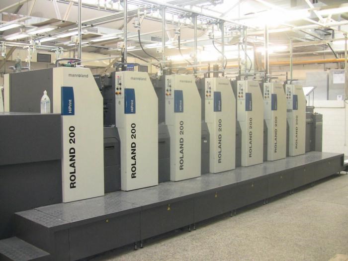 6 color Used MAN Roland R206 E HiPrint year 2008 | PressCity