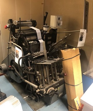 Quion 4 x 24 pt. Die Cutting Letterpress Heidelberg Bindery Parts 4 inch 