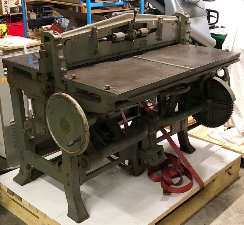 1 color Used Krause Creasing machine year 1960 PressCity