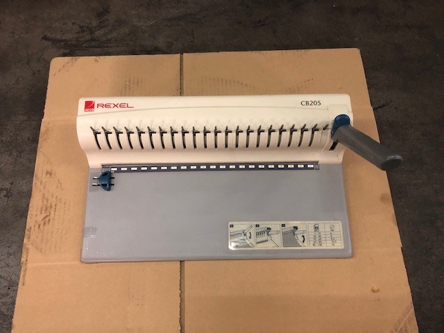 Relex CB 205 Compact Comb Binding machine