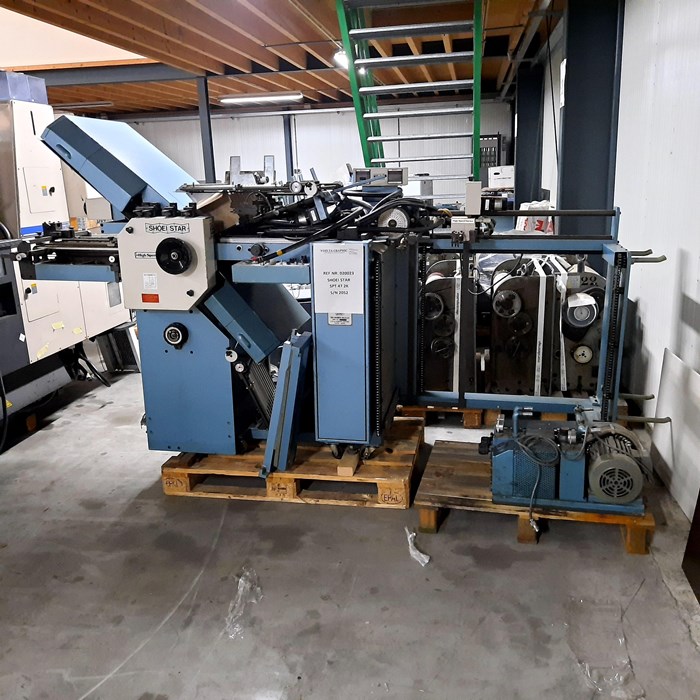 Shoei STAR SPT 47 2 K FOLDING MACHINE