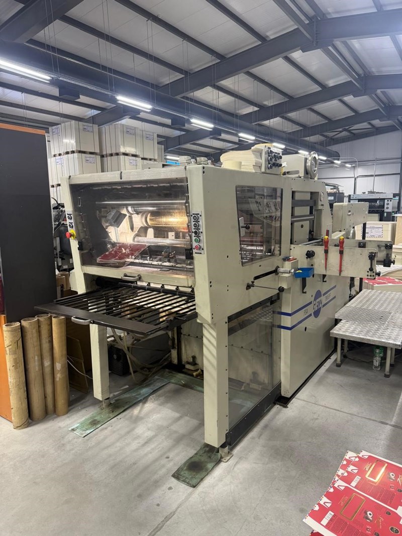 Used Gietz Gietz FSA 790 EFF foil stamping machine : fully ...