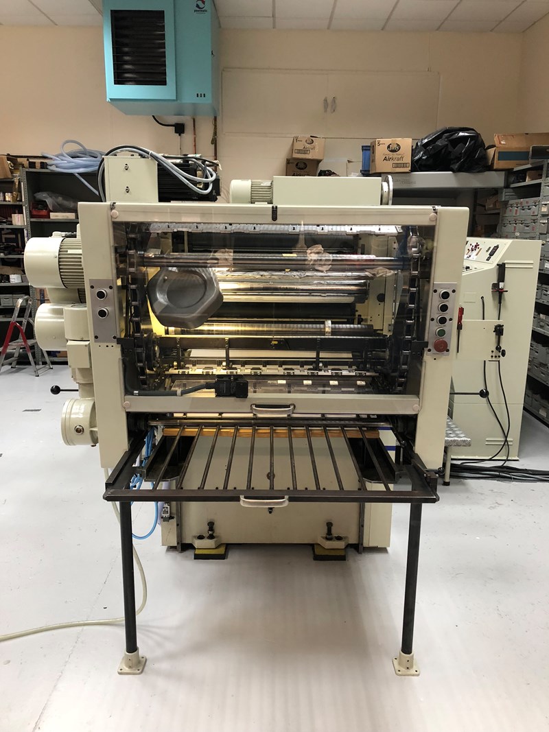 Used Gietz FSA 720 foil stamping machine fully reconditioned PressCity