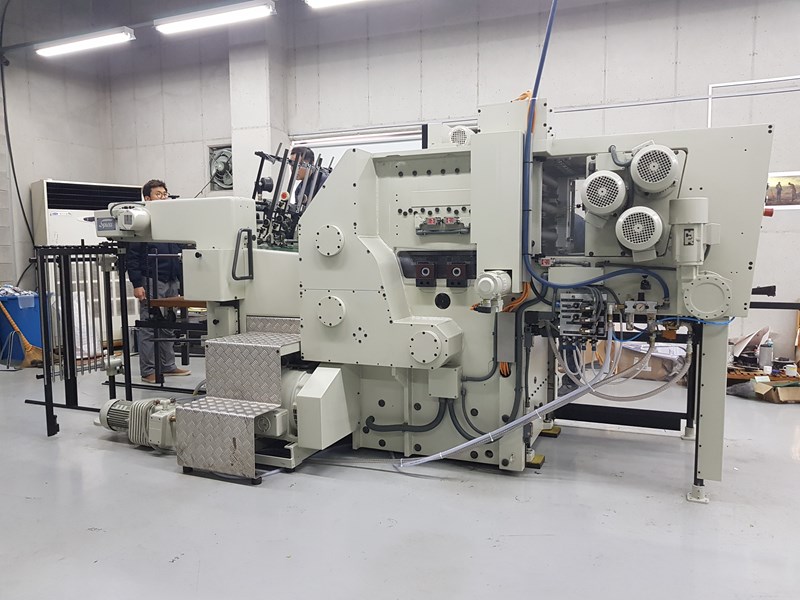 Used Gietz FSA 790 S foil stamping press fully reconditioned year