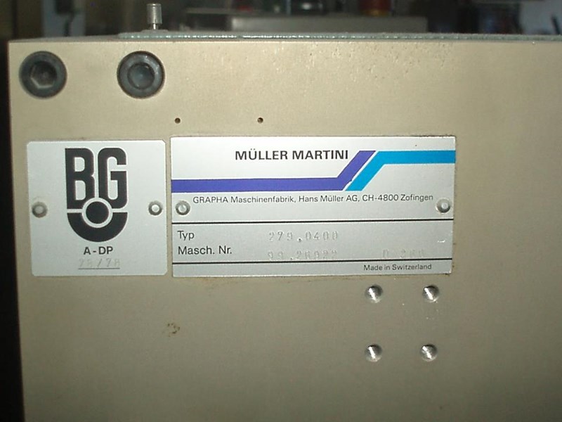 Muller Martini 300