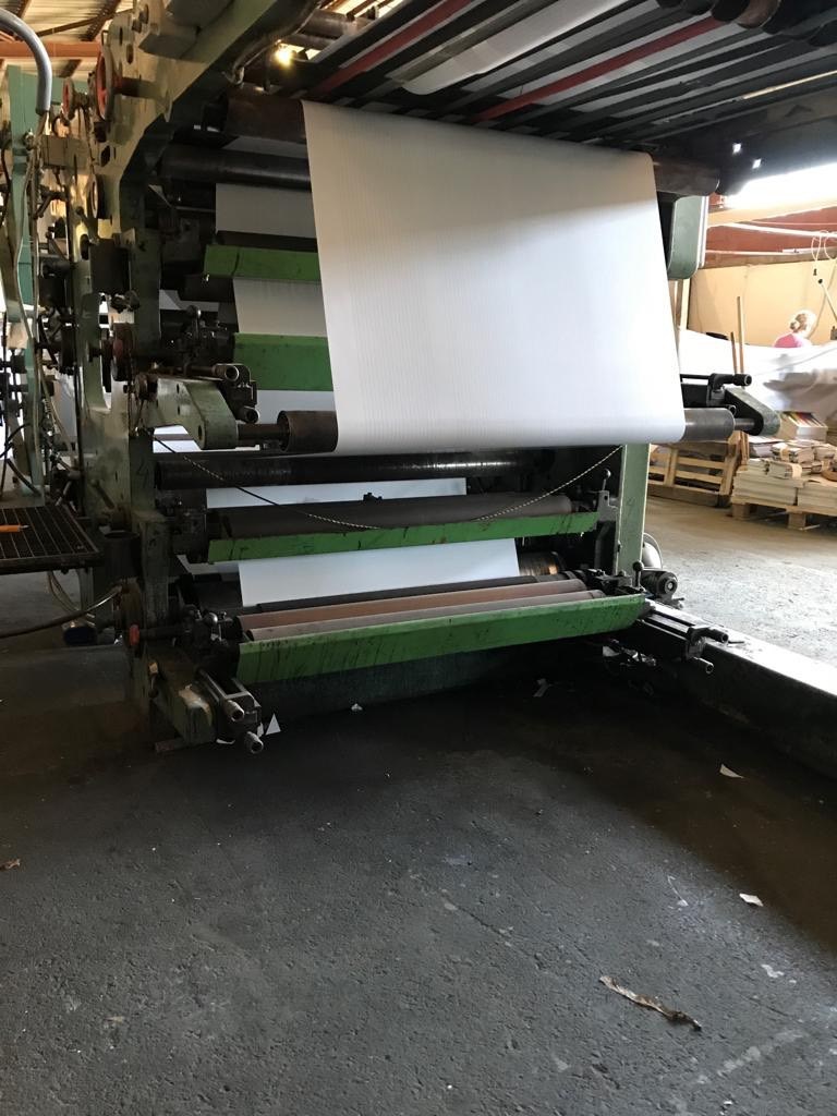 Used WILL MZAK exercise book making machine year 1975 PressCity