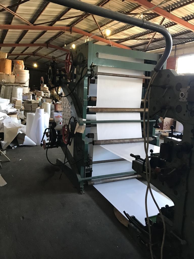 Used WILL MZAK exercise book making machine year 1975 PressCity