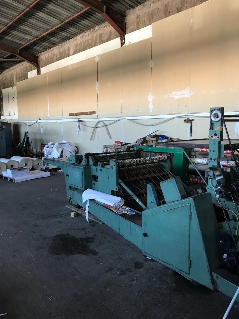 Used WILL MZAK exercise book making machine year 1975 PressCity