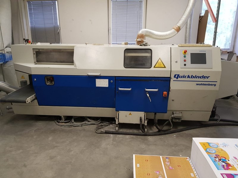 Wohlenberg Quickbinder with PUR