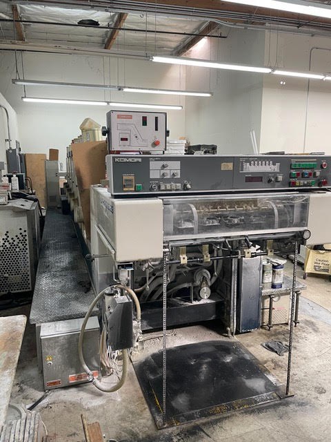 6 color Used Komori Lithrone L-628 year 1991 | PressCity
