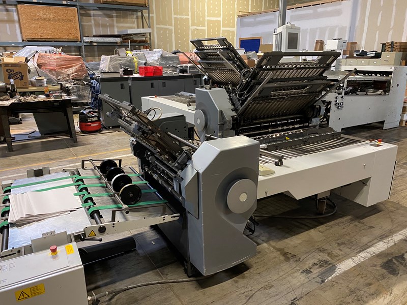 Used Stahl folder TH 82 6-6-4 (Level 3 Automation) year 2006 | PressCity