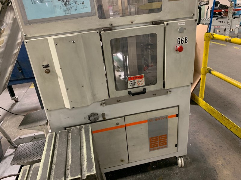 Used Gämmerler KL507 Compensating Stacker | PressCity