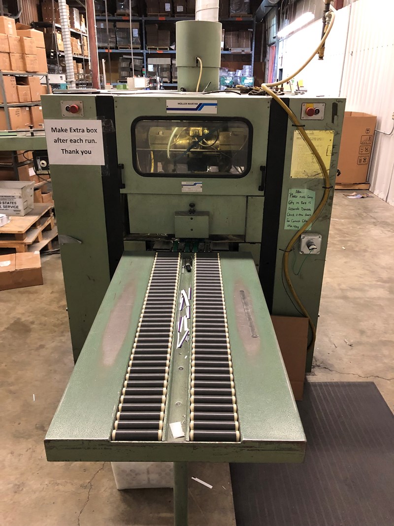 Used Muller MArtini 3670 Alpine 3 Knife Trimmer year 1985 PressCity