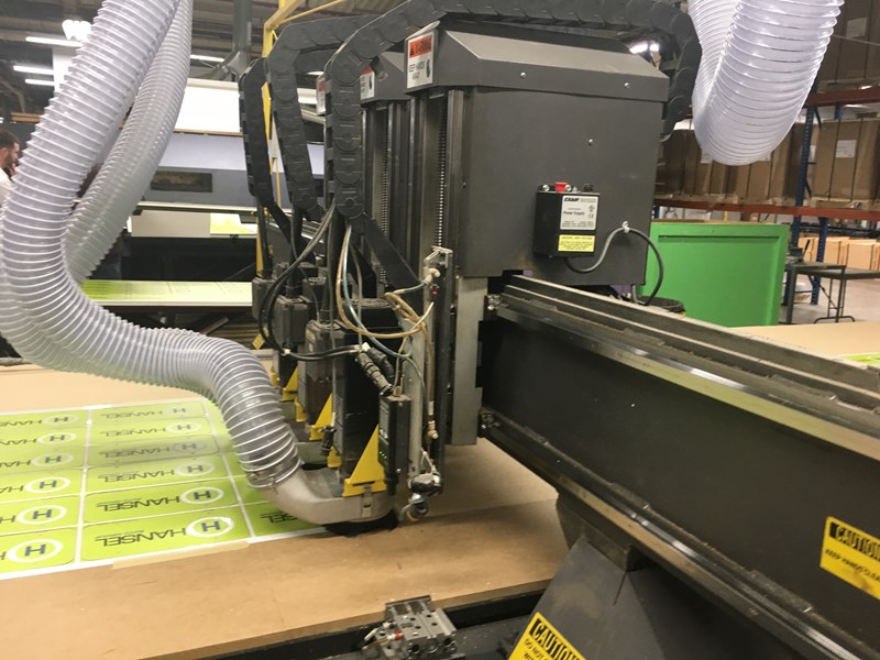 Used 2008 Multicam 5000 Series CNC Router year 2008 | PressCity