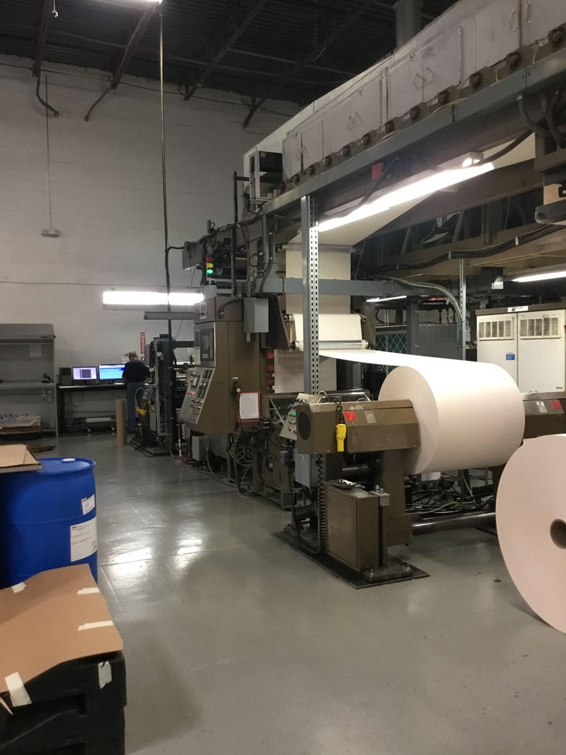 Used PCMC CI Printing Press 6 Color year 1992 PressCity