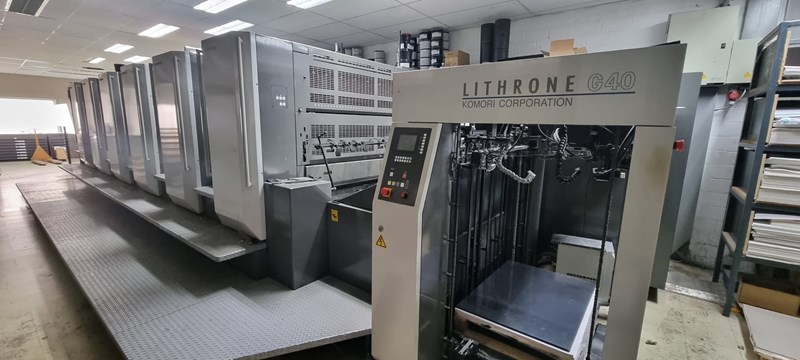 6 color Used Komori Lithrone GL 640 year 2017 with UV | PressCity