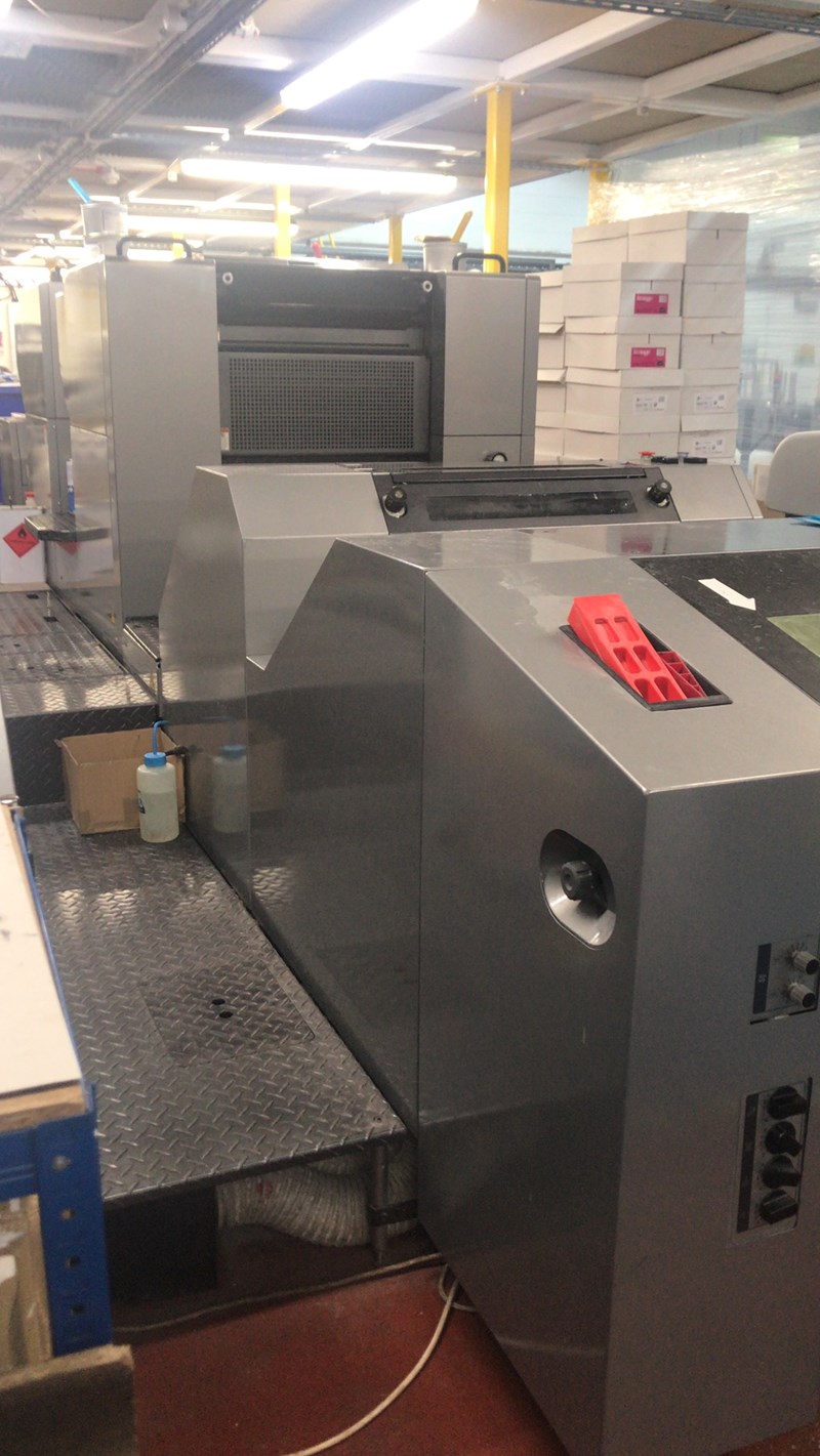 4 Color Used Presstek 52di Ac Year 2011 Presscity