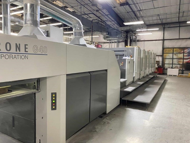 6 color Used Komori Lithrone GL-640+C year 2014 with UV | PressCity