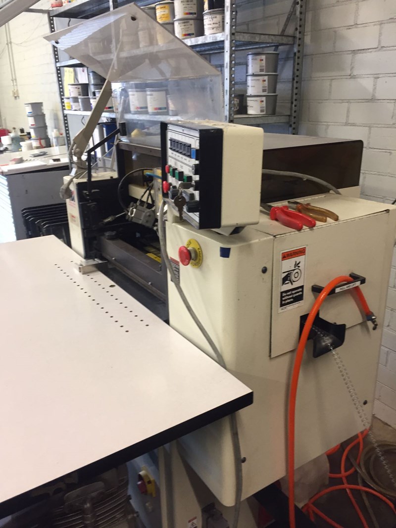 Used James Burn BC43H Automatic O Wire Spiral Binding PressCity