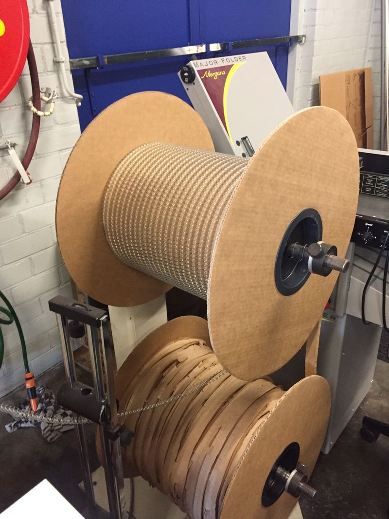 Used James Burn BC43H Automatic O Wire Spiral Binding PressCity