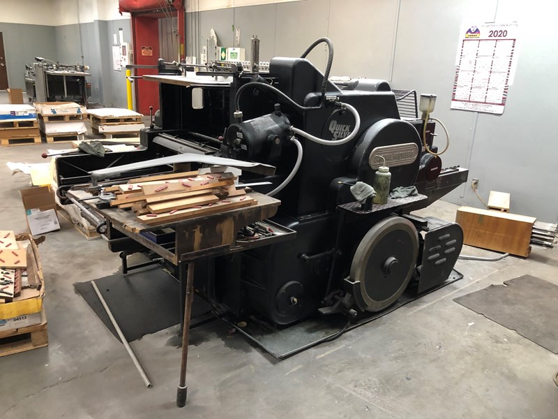 Used Heidelberg S Cylinder year 1960 | PressCity