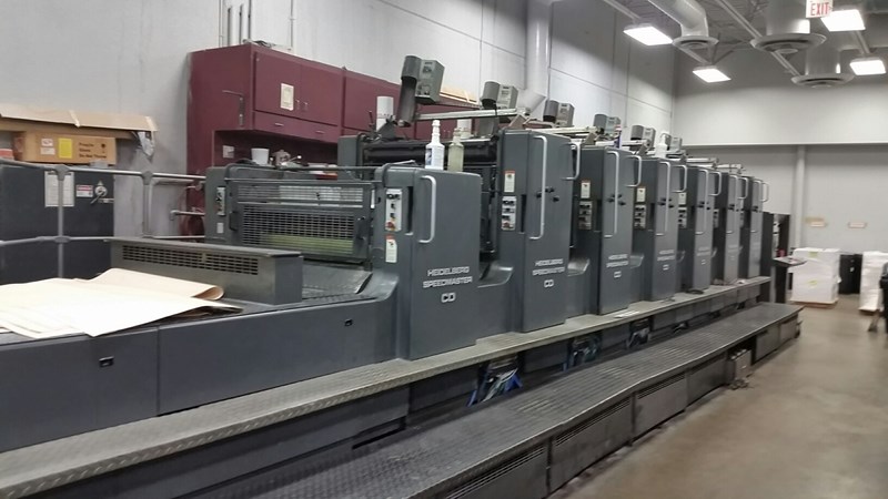 6 color Used Heidelberg SM CD 102 S+LX year 1994 | PressCity