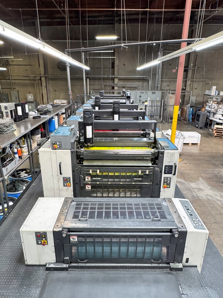 6 color Used Komori Lithrone L640+CX year 2000 | PressCity