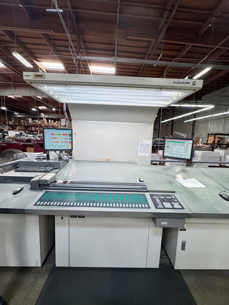 6 color Used Komori Lithrone L640+CX year 2000 | PressCity