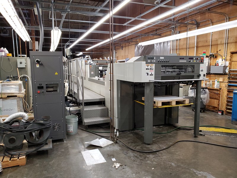 6 color Used Komori Lithrone LS-629+CX w/UV year 2006 with UV | PressCity