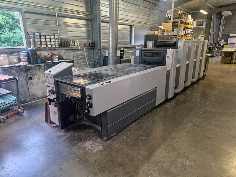 4 color Used Heidelberg Speedmaster SX 52 - 4 +L X - 2017 year