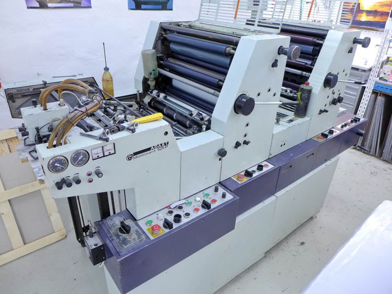 2 color Used Adast 525P year 1988 PressCity