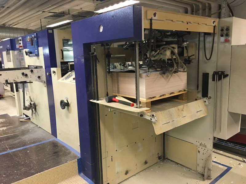 Bobst вырубная машина