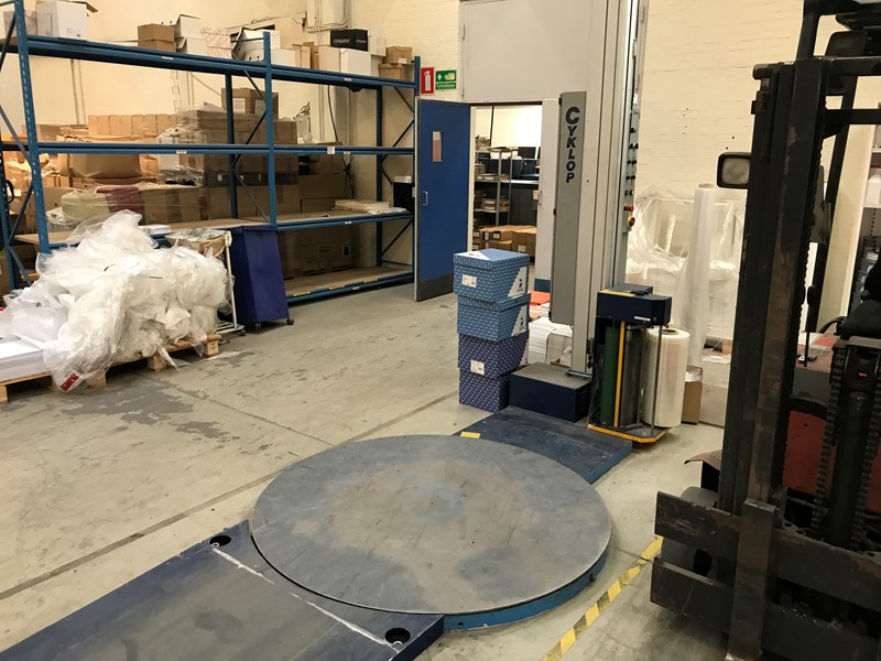 Cyclop GL110/11 foil wrapping machine  