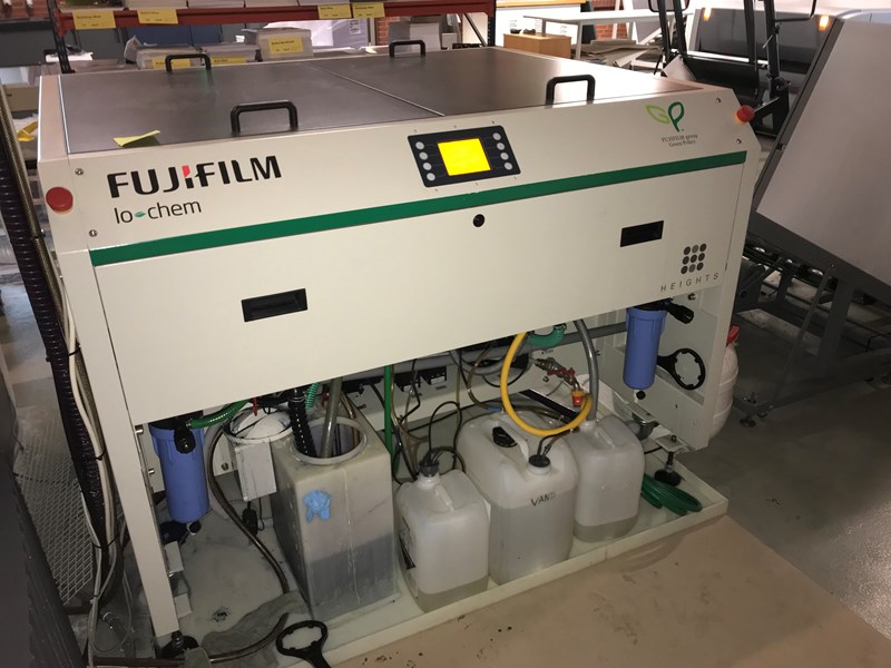 Used Fuji Processor FLC T85 Z Lo Chem Plate proscessor year 2013